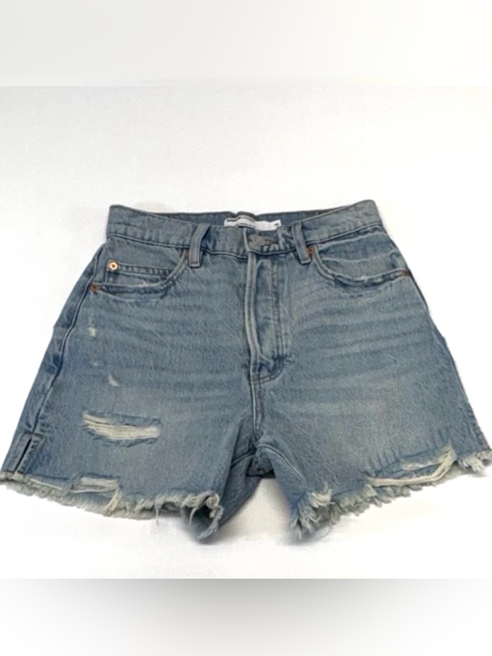 Garage Denim Vintage Cut-Off Distressed Shorts-Size 00/23